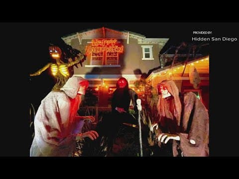 An ode to the San Diego homes with spooky Halloween decorations