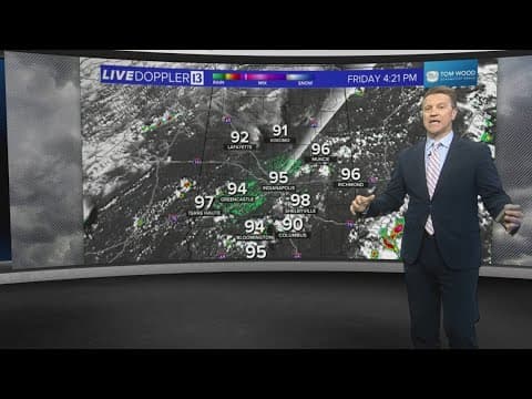 Live Doppler 13 forecast | 4pm UPDATE I Friday, Aug. 30, 2024