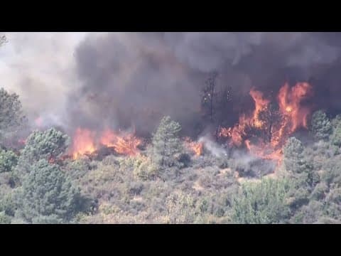 Man arrested for wildfire ripping through Northern California