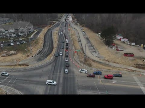 Construction impacts at Allisonville Road and 146th Street