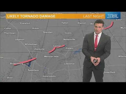 Where there may have been some tornadoes Wednesday night across Indiana | Early Look