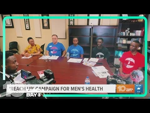 'Reach Up' campaign to improve men's health