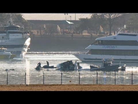 NTSB officials provide update on the investigation into Wednesday's deadly plane crash near DC