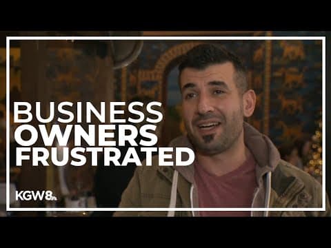 Portland business owners frustrated with rise in break-ins