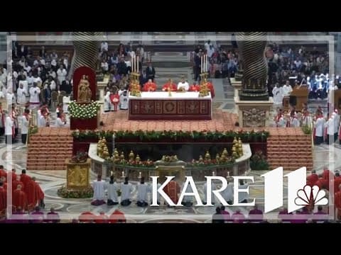 Papal conclave underway