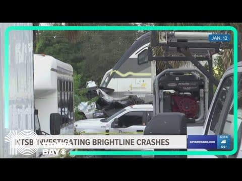 NTSB investigates fatalities at Florida's Brightline train crossing