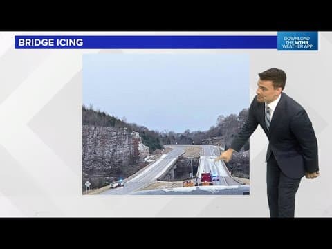 Why bridges and overpasses turn icy so quickly