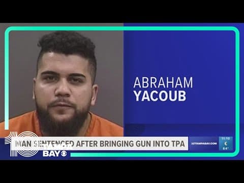 Lakeland man sentenced to federal prison for bringing loaded gun into Tampa airport