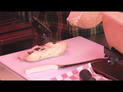 Special foods prepared for Athenaeum Christkindlmarkt in downtown Indy