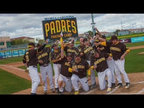 San Diego Padres Fantasy Camp | A fan lives the MLB experience for a week