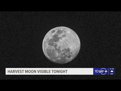 When is the supermoon Monday night?
