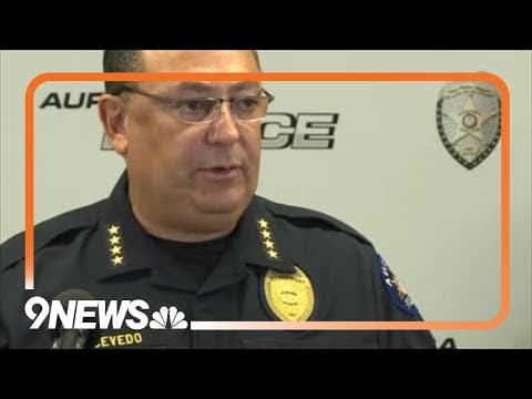 Interim Aurora Police Chief speaks after announcement he's leaving APD