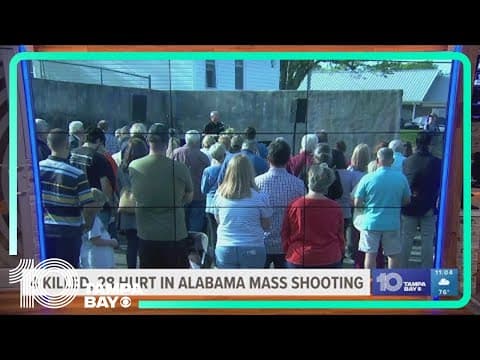 Shooting at Alabama birthday party kills 4 people, wounds 28