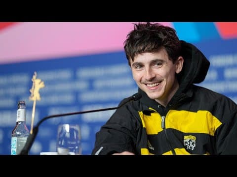 Timothée Chalamet spotted wearing Columbus Crew jacket at Berlin Film Festival