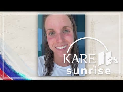 Olympian Regan Smith shares a message with her hometown