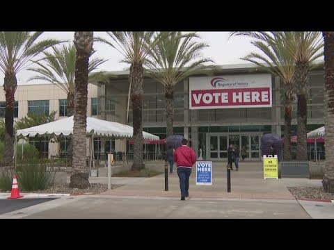 Postcards from San Diego Registrar of Voters go out. Presidential election is about 100 days away.
