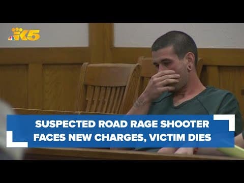 Victim in Kitsap County road rage shooting dies, suspect now charged with second-degree murder