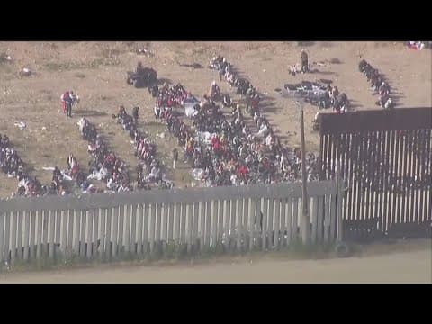 Border Update 11AM | Migrants gather at the border ahead of Title 42 expiring
