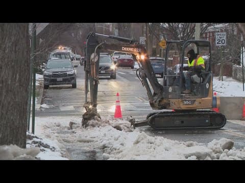 Spike in water main breaks around the DMV
