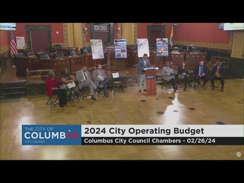 Columbus City Council announces changes to 2024 city operating budget