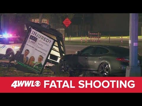Video shows crash related to fatal Marrero shooting