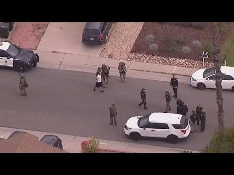 Five arrested after SWAT standoff in Mira Mesa
