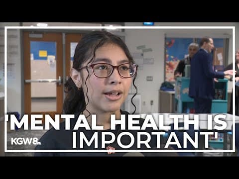 Oregon Sen. Ron Wyden addresses student mental health