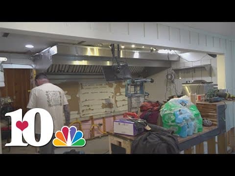 Newport business hit by flood and car, struggles to recover