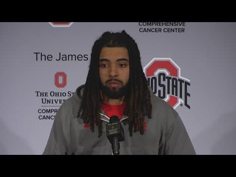 Gee Scott postgame interview | Ohio State vs. Purdue