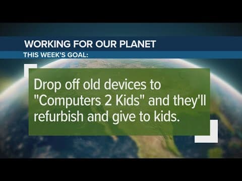 Recycling electronics and old devices | Working for Our Planet