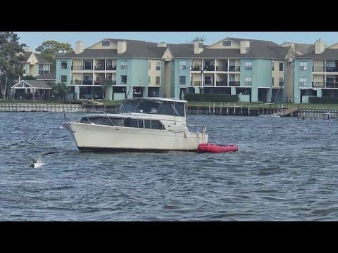 The call was for an abandoned boat, but what officials found shocked them