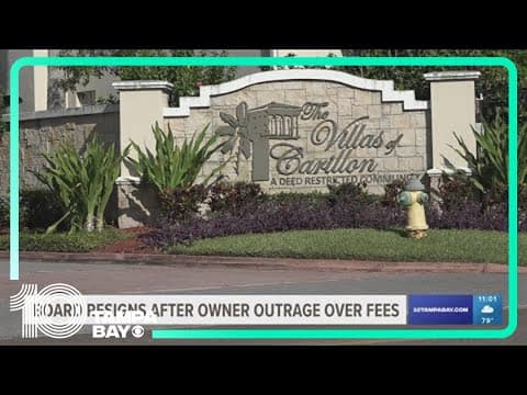Entire homeowners association board resigns after $60K special assessment dispute