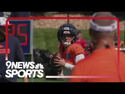 Denver Broncos practice against Green Bay Packers ahead of Sunday game