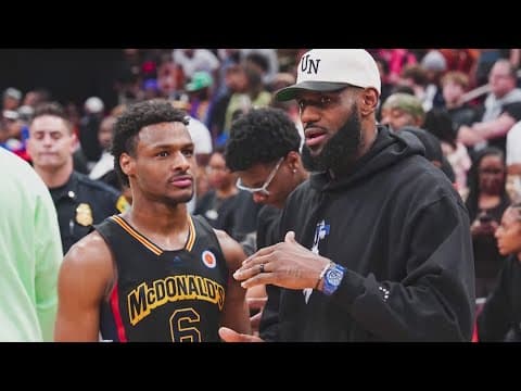 USC's Bronny James declares for NBA draft and enters transfer portal after 1 season