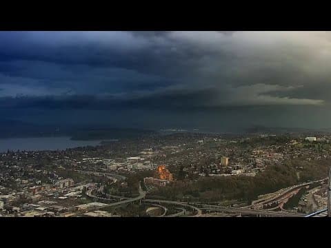 Thunderstorms arrive in western WA | KING 5 Weather Forecast