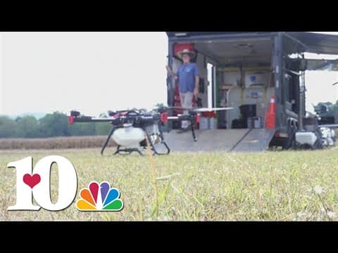 New technology like drones and self-steering machines helping East Tennessee farmers
