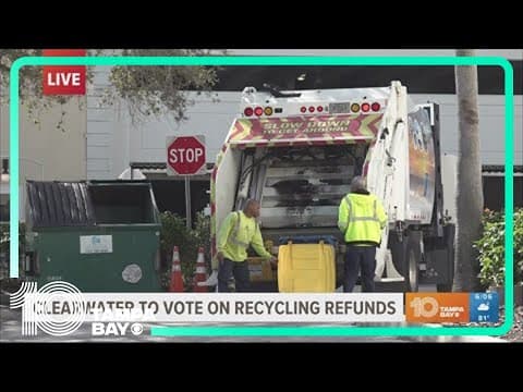 Clearwater leaders to vote on recycling refunds