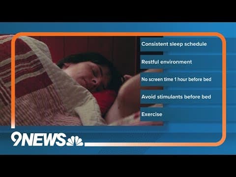 Having trouble sleeping? Here's tips to practice good sleep hygiene