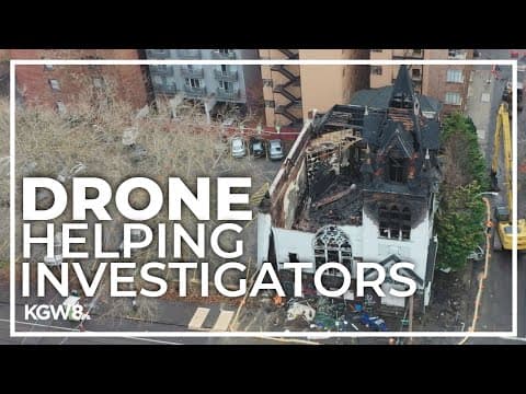 New drone technology helping with fire investigations