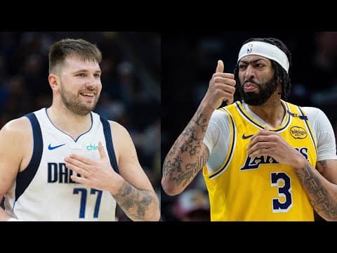 Luka Doncic-Anthony Davis trade | Dallas, LA instant reaction to the blockbuster deal