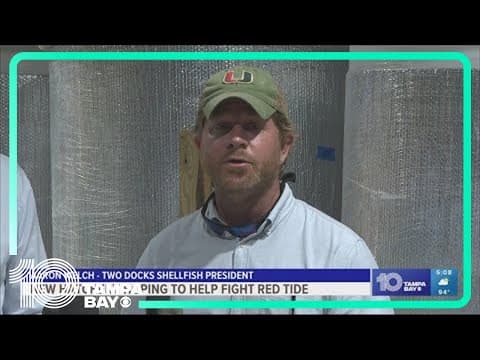 New hatchery hoping to help fight red tide