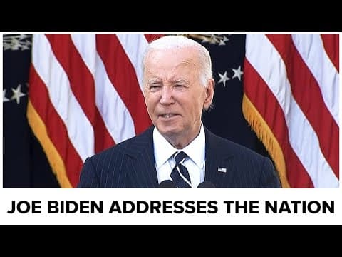 Joe Biden addresses the nation after Donald Trump wins presidency | FULL SPEECH