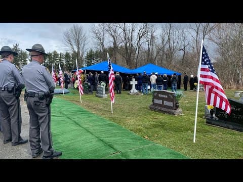 Community mourns fallen Marine Gunnery Sgt. James Speedy at funeral