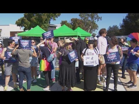 Transgender youth Halloween event goes off without a hitch despite backlash