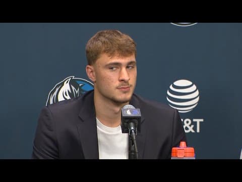 Cooper Flagg on Luka Doncic, Dirk Nowitzki and expectations for him in Dallas