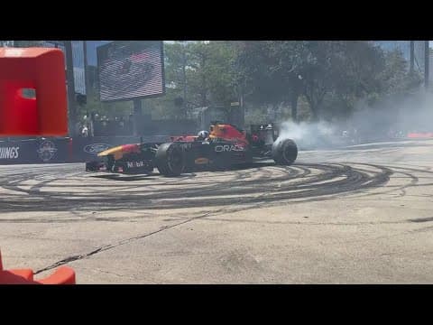 Did you hear the rumbling coming from Discovery Green Saturday?