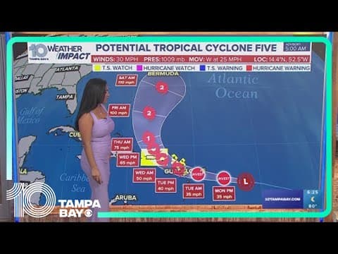 Potential tropical cyclone five forms, expected to turn out and go north