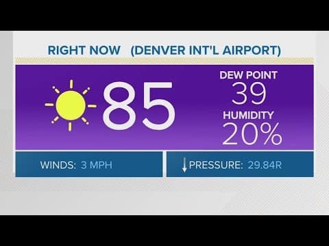 Denver Weather | Record heat likely in Denver on Thursday