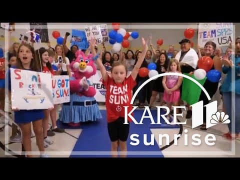 Pep Rally for Paris! Suni Lee