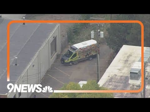 Stolen shuttle bus involved in a crash with Idaho Springs police vehicle located in Denver